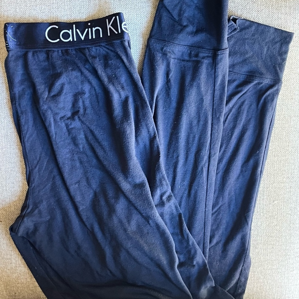 Calvin Klein Kids Dark Blue Leggings